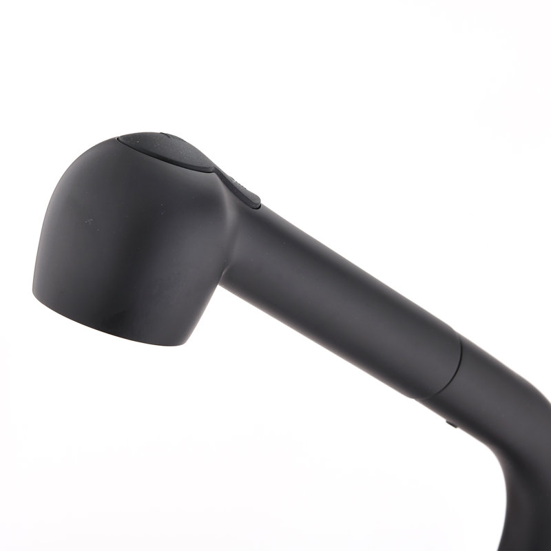 DORNBERG Pull Out Kitchen Faucet, Matte Black