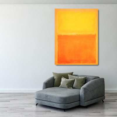Sans titre (orange et jaune), 1956