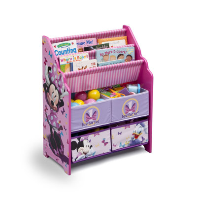 Minnie Mouse Book & Toy Organizer