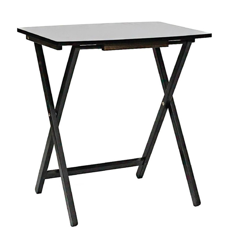  Ensemble de 5 tables surdimensionnées à très grand plateau pour le salon ou la cuisine, noir