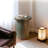 Patio Round Cement Side Table
