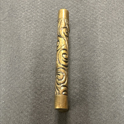 Poignée tourbillon laiton antique