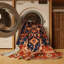 Tapis brun lavable à la machine-762563157