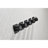3/4" Cast Metal Volume Control Shower Valve - Matt Black, Brass Handle, Adjustable, Corrosion & Rust , Simple Installation Method Adjustable In Black , Rust, Straightforward Setup