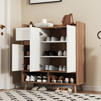 12 Pair Shoe Storage Cabinet
