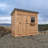 8 ft. W x 4 ft. D Western Red Cedar Gardensaver Lean-To Outdoor Storage Shed with Single Door and Metal Roof