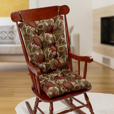 Non-Slip Rocking Chair Cushion Set