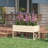 Outsunny Raised Garden Bed With Galvanized Steel Frame, Storage Shelf And Bed Liner, Elevated Planter Box With Legs For Vegetables, Flowers, Herbs, Cream