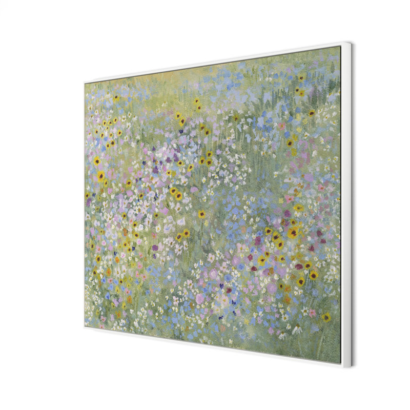 Meadow Painting by Brittany Smith, White/Neutral, 30" H x 40" W