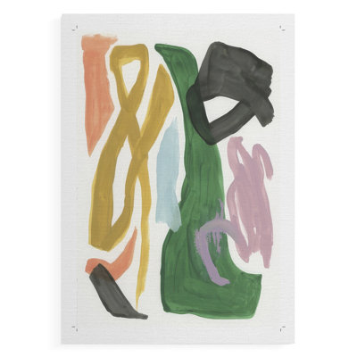 «Colorful Serpentine I», reproduction de toile seulement - non encadrée