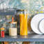 Argon Tableware - Glass Scandi Storage Jar with Metal Lid-61841568-61892626