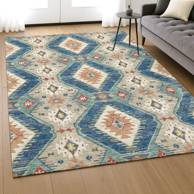 Premium Machine Washable Mayfield AMF2210 Moroccan Rug