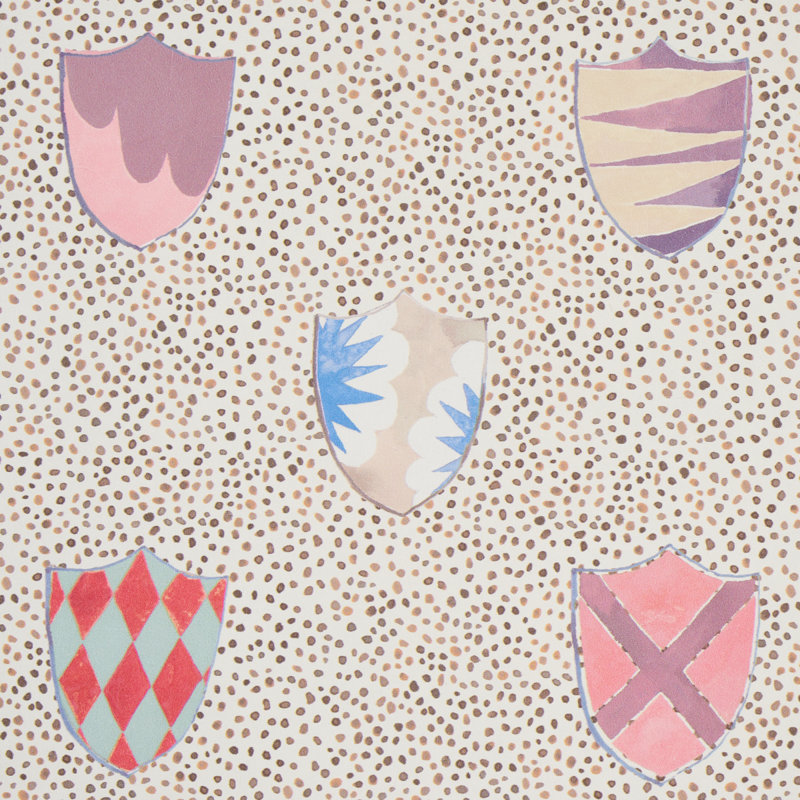 Papier peint héraldique Schocalacher x Happy Menocal, Sprezzatura