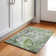 Premium Machine Washable Cerrito AMF519 Green Rug