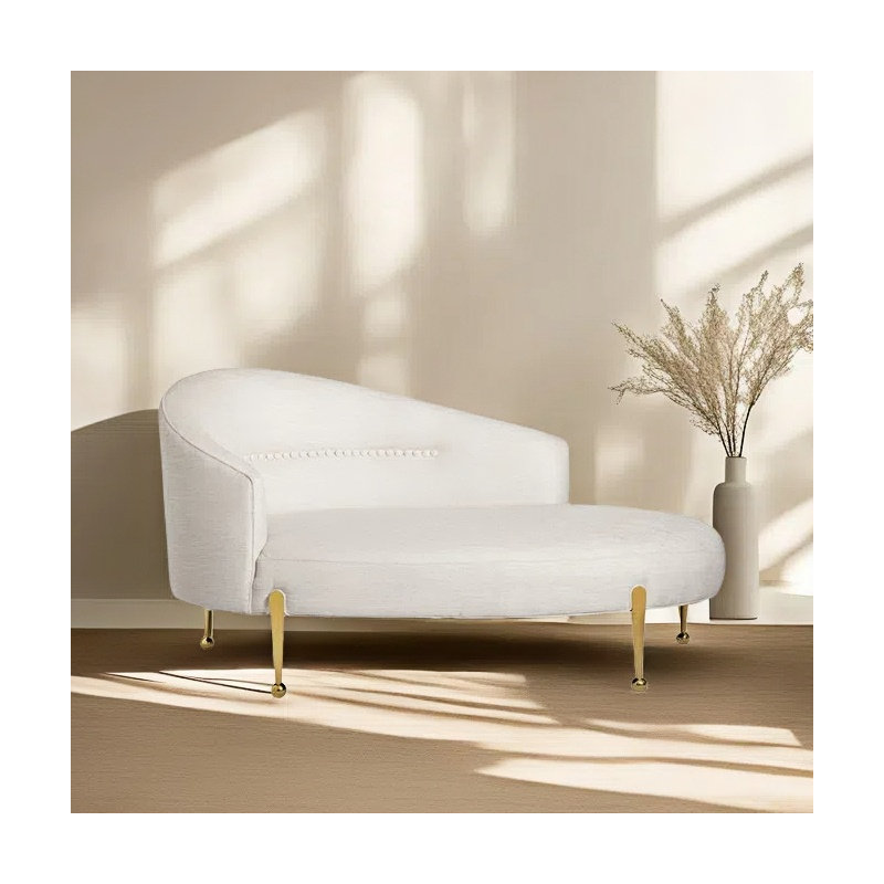 Chaise longue simple post-moderne, Orienté à gauche (vu de face)