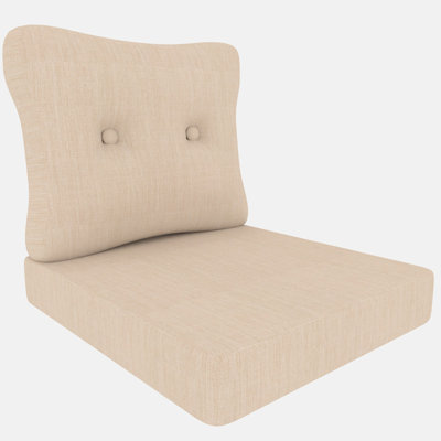 Coussin carré intérieur / extérieur Sunbrella