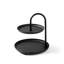 Élégant accessoire décoratif en métal, finition noire, 7,9 po de diamètre x 8,3 po de hauteur | Fabrication 100% métal, épaisseur: 0,05 po | Parfait pour la décoration intérieure et les intérieurs modernes, design durable et élégant-114281916-114281933
