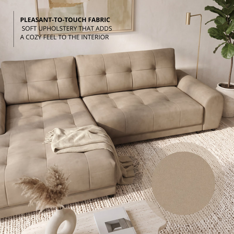 Sabria 3 Seater Sofa Bed, Left Hand Facing