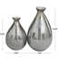 Ensemble de 2 vases de table en verre 12,25 "Mateer-1625027288