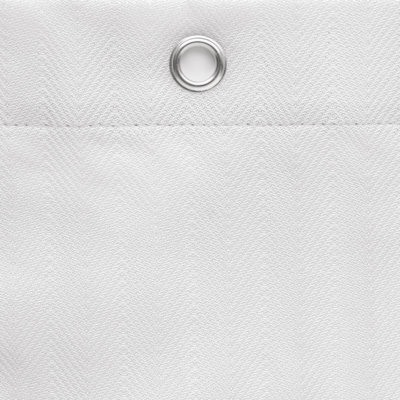 Sayer Chevron Waterproof Fabric Single Shower Curtain Liner