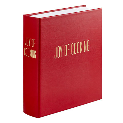 Joy of Cooking Leather Bound Book