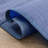 Kristofer Contemporary Solid Navy Polypropylene Rectangle Area Rug-781429997