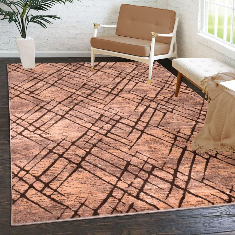Floral Indoor / Outdoor Area Rug, Rectangle 120 x 170cm