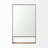 Alphonia Metal Rectangle Mirror