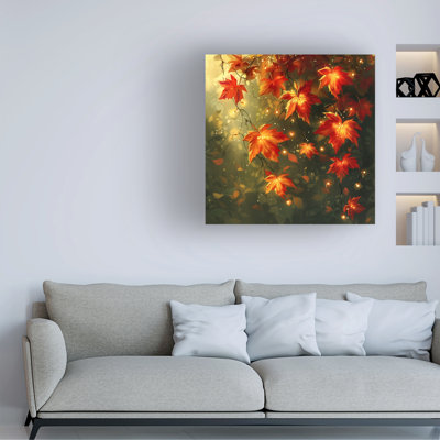Bolog R3darch0n Glow Maple Canvas Art