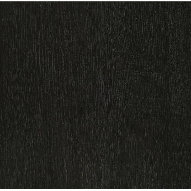 Table basse ronde gris foncé et nickel noir