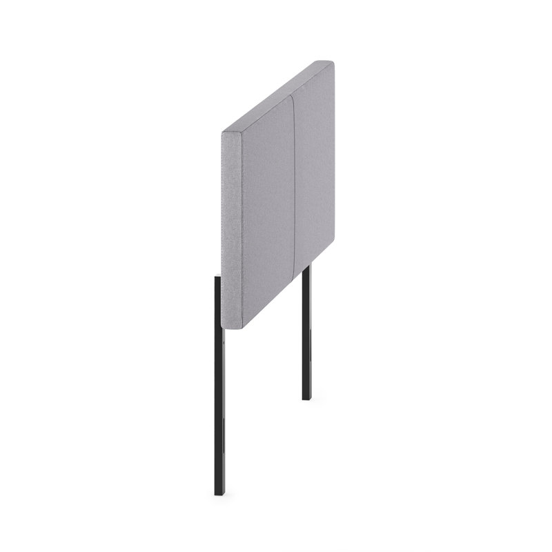 Tête de lit tapissier Karp, Grand, gris