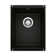 Precis SILGRANIT 14" L x 18" W Granite Composite Undermount Bar Sink with Basket Strainer