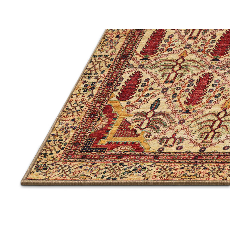 Tapis abstrait 4181, Rectangle de 2 pi x 3 pi
