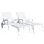 Chaise longue en aluminium coulé 1Pcs-7212999