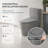 Dual-Flush Elongated One-Piece Toilet (Seat Included)