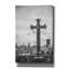 Art mural sur toile Epic Graffiti «Cathedral View Barcelona Bw» par Nathan Larson-1814763834