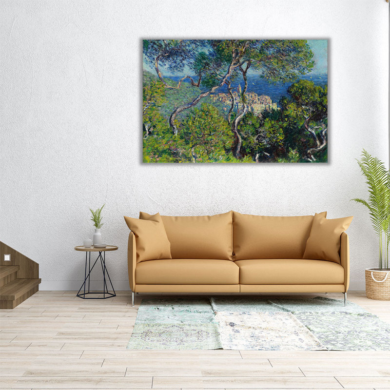 Bordviera, 1884, reproduction d'art sur toile, H 12 po x l 18 po