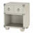 Grey 1-Drawer Nightstand