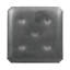 Sydney Square Leather Ottoman
