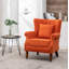 Fauteuil à oreilles en velours de 29 po de largeur Johnsons-1510913420