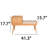 Hiliary Solid Wood Storage Bench