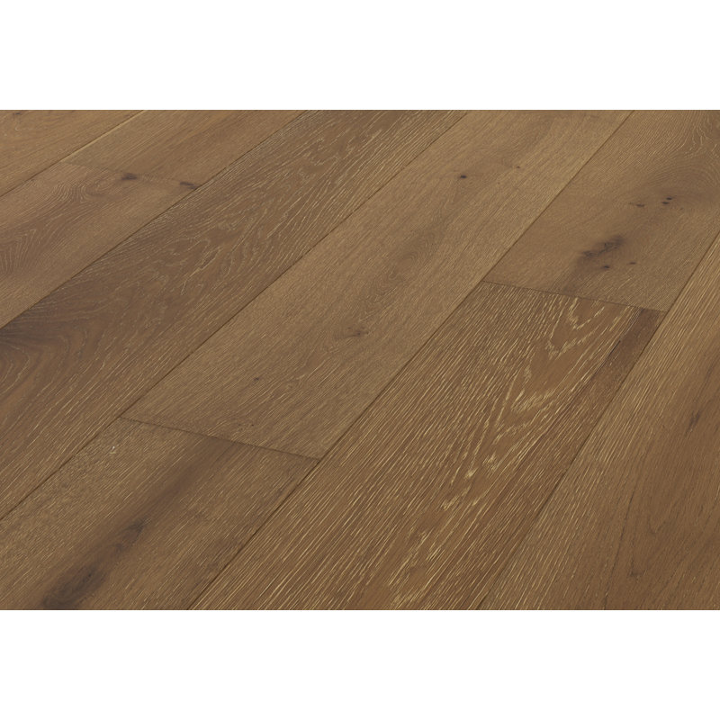 Monogram Collection 8.6" w & up to 86" long Engineered Hardwood Flooring, Mocha