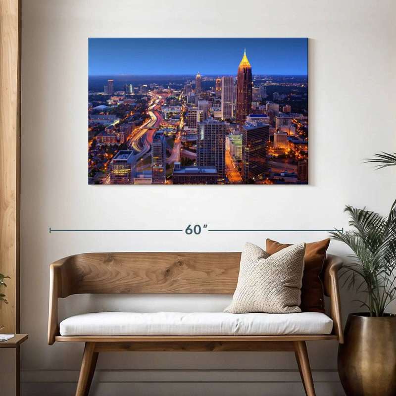 Sirci Atlanta Nightscape, H 30 po x l 45 po