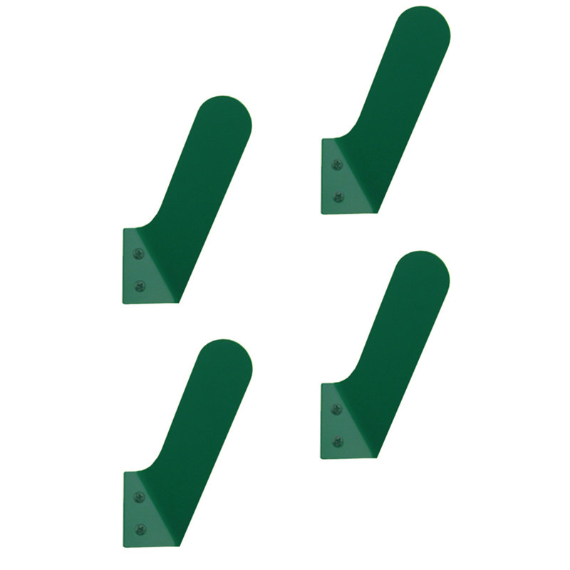 Small Wall Mounted Hook, Emerald