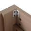 Meuble-lavabo autoportant de 36 pouces avec lavabo en résine et 2 portes d'armoire à fermeture en douceur-125514831