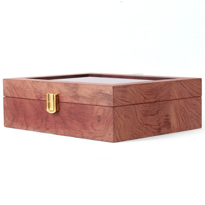 Wood Watch Box + Locking