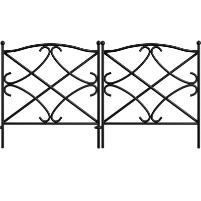 ELEP Black Metal Pet Barrier