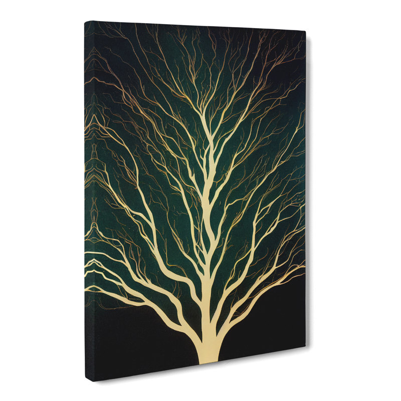 Gothic Tree Vol.3 - Wrapped Canvas, 76cm H x 50cm W x 3cm D