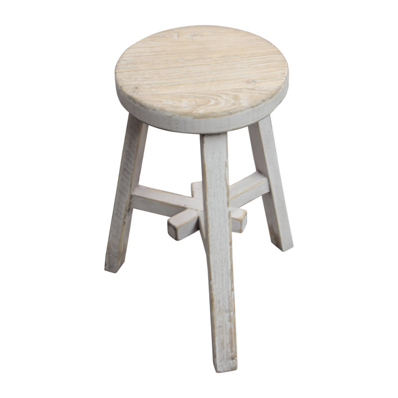 Ieashia Solid Wood End Table