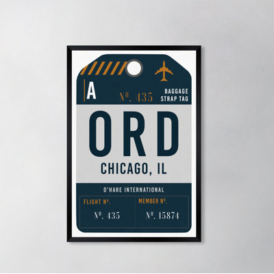 " Chicago Luggage Tag "